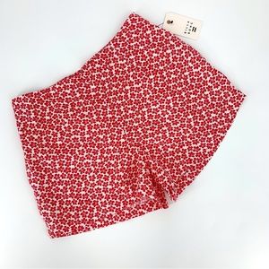 Billabong NWT Fuego Floral Set Me Up Short High-Waisted Pocketed Shorts, Large